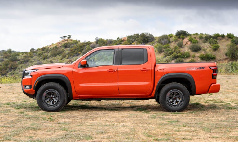 2025 Nissan Frontier side view