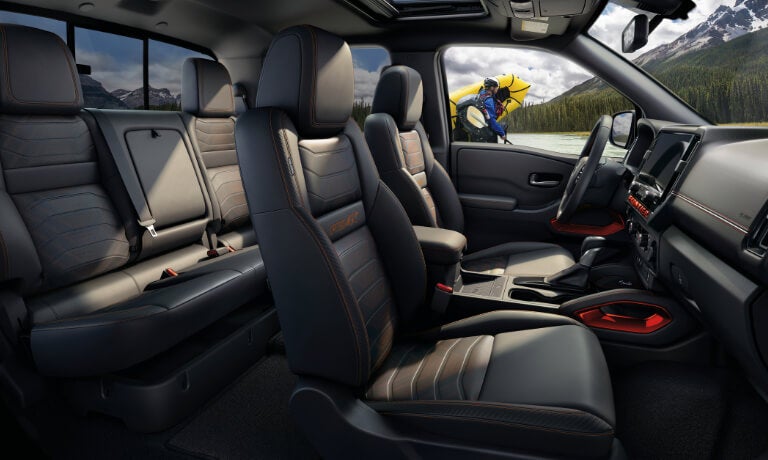 2025 Nissan Frontier interior seating