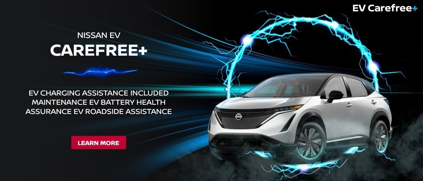 Nissan EV Carefree+ at Hove Nissan in Bourbonnais IL