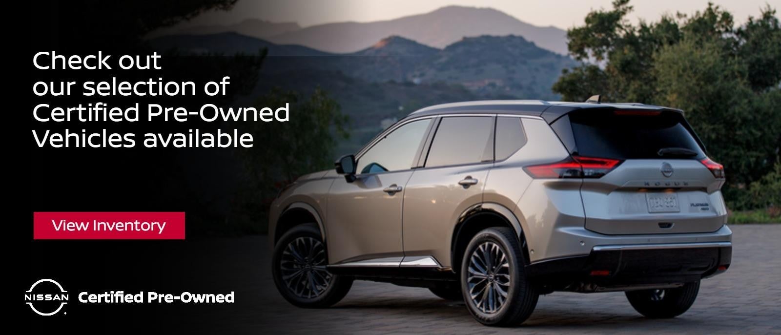 Certified Pre-Owned Vehicles at Hove Nissan in Bourbonnais IL