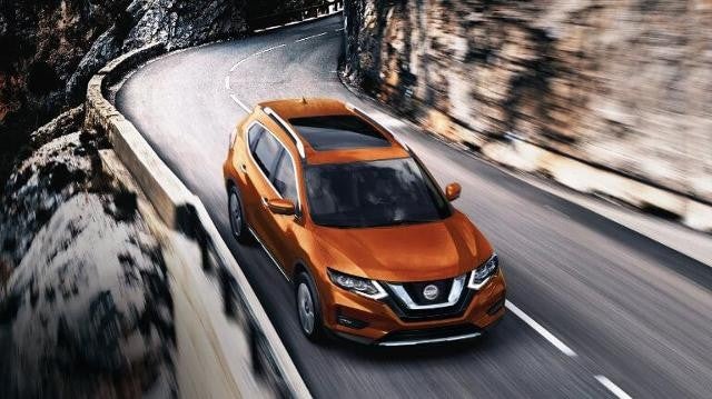 2020 Nissan Rogue driving